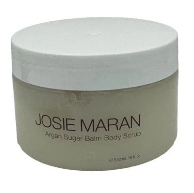 Exfoliante corporal bálsamo de azúcar de argán Josie Maran 18 oz ¡NUEVO Y SELLADO!  Clementine Foto 1 de 2