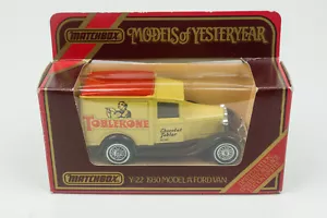 Matchbox Models of Yesteryear *1930 Model 'A' Ford Van Y-22 Toblerone* Neu / New - Bild 1 von 6