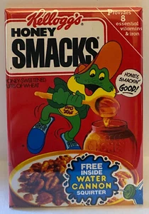 Caja de cereales vintage Honey Smacks IMÁN 2" X 3" refrigerador o armario #2 - Imagen 1 de 3