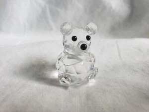 Swarovski Crystal Closed Hands MINI BEAR Figurine - RETIRED   #N - Picture 1 of 9