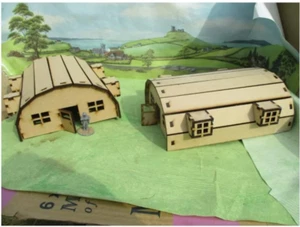 2x Nissan Huts 28mm - Picture 1 of 3