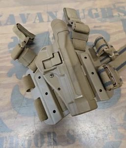 BlackHawk Serpa Tactical Holster RH Coyote Tan FITS Beretta 92/96/M9/M9A1 #RHB1 - Picture 1 of 2