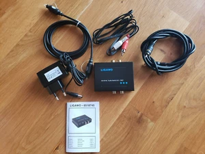 LIGAWO Audio Switch mit Digital zu Analog-Konverter 4x1 DAC 6518745 - Bild 1 von 4