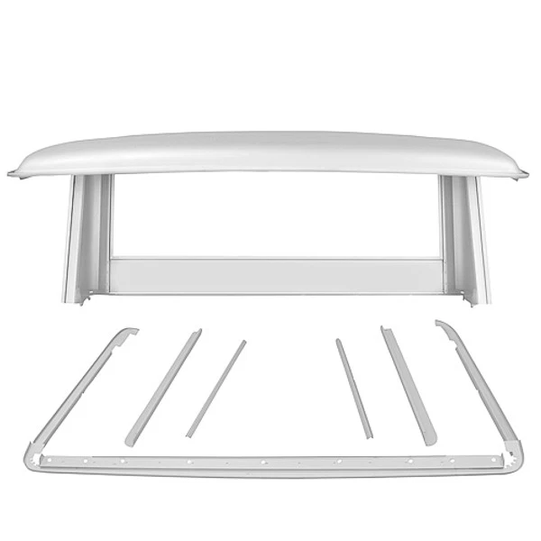 1966-1977 Ford Bronco Half Cab Panel with Roof Panel Drip Rail Set Dynacorn Foto 1 de 1