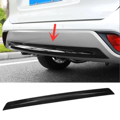For Toyota 2020-2024 Highlander Gloss Black Rear Bumper Protector Cover Trim New Foto 1 de 4