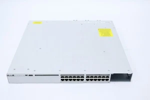 Cisco Catalyst 9300 Series 24 Port PoE+ Switch C9300-24P-E V02 + WARRANTY!! - Picture 1 of 14