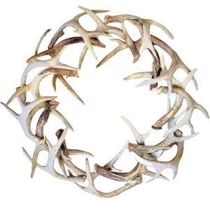 Antlers Decor Garland Simulation Wreath Front Door Decoration - Bild 1 von 12