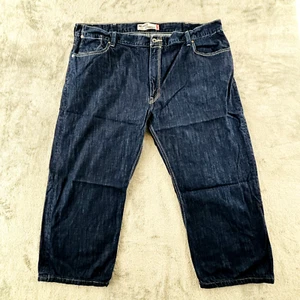 Levis 559 Jeans Relaxed Straight Mens 48 Hemmed to 25" Inseam Faux Flap Pocket - Picture 1 of 9