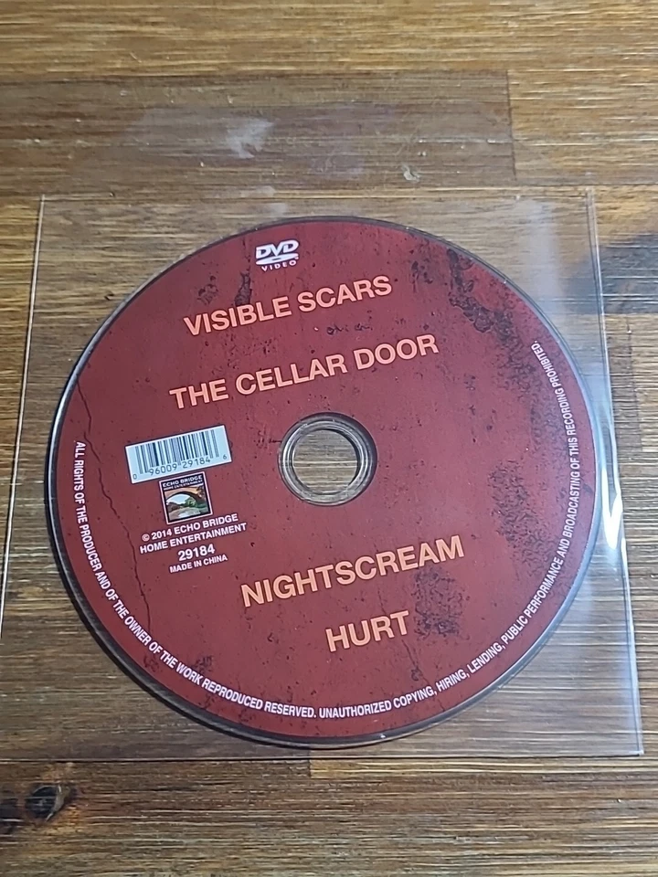 The Cellar Door DVD 2007 James DuMont, Visible Scars, Nightscream Hurt Disc Only Foto 1 de 1