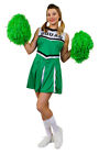 LADIES ST PATRICKS DAY GREEN CHEERLEADER FANCY DRESS COSTUME CHOOSE PADDY OUTFIT