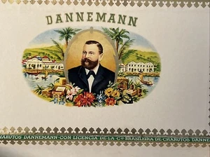 Alte Zigarren Kiste von Dannemann Brasil, leer, Sammlerstück - Bild 1 von 6