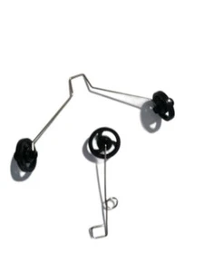 1 Set RC Plane Wheels For Foam Fighter F22 Su27 HW33 Radio Remote Control Model - Picture 1 of 2