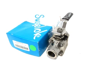 NEW SWAGELOK SS-63TS12-SI BALL VALVE SS63TS12SI - Picture 1 of 3