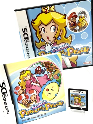 Super Princess Peach (Nintendo DS, 2006 г.) подлинная, протестированная и полная_ - Изображение 1 из 4