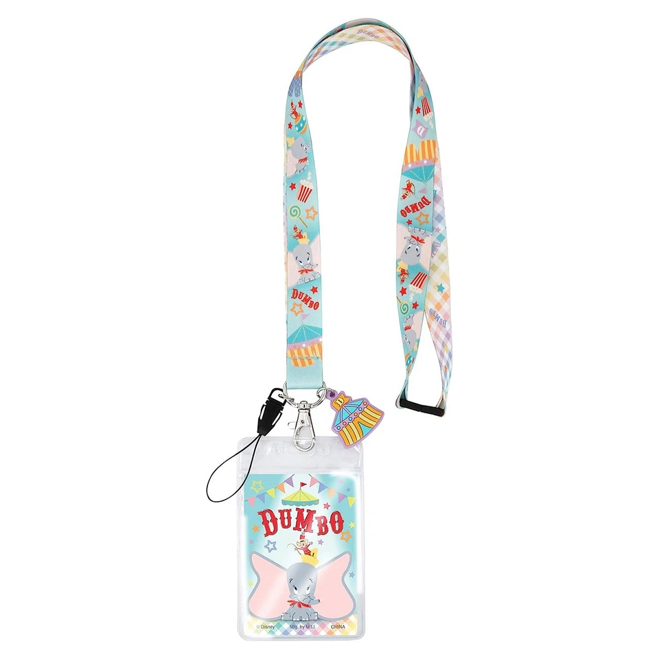 Cordón Disney Dumbo con tarjetero y colgante de tacto suave Foto 1 de 1