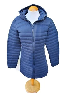 Ayacucho Damen Aarhus recycelte kurz geschnittene Kapuzenjacke schwarz Größe 12-14 M - Bild 1 von 3