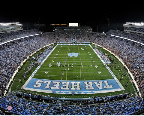 North Carolina Tar Heels Unsigned Kenan Memorial Stadium Photograph Cover