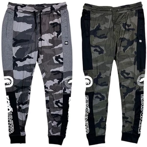 Ecko Unltd Men's Sweatpants Camo Colorblock Lightweight Fabric Activewear Jogger - Picture 1 of 10