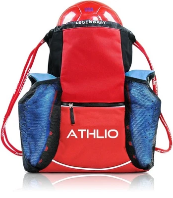 Bolso de Gimnasio AHTLIO Legendary con Cordón - Capacidad XL | Se Adapta a Todo el Equipo Deportivo | Wa... Foto 1 de 4