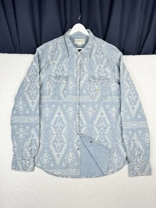 Vintage RALPH LAUREN DENIM & SUPPLY Southwestern Aztec Native Button Up - XXL - Picture 1 of 17