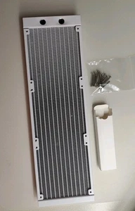 Dracaena.io 360mm 28mm/1.1 inch Thick Computer Radiator, 14 Tubes Copper, White - Afbeelding 1 van 6