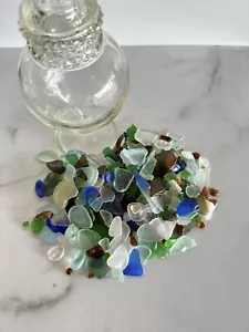 Seeglas echtes Brandungstrommel Strandglas in wunderschönem antikem Glas - Bild 1 von 10