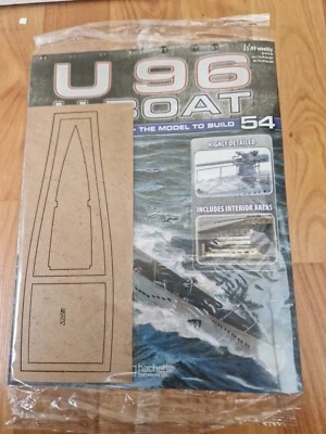 1/48 HACHETTE Costruire il Proprio U96 U-Boat Sottomarino Problema 54 Inc Parte - Immagine 1 di 2