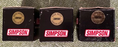 (3) MINI CASCOS SIMPSON: DALE JARRETT, DARRELL WALTRIP, KYLE PETTY-NUEVOS Foto 1 de 4