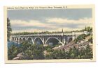 Columbia Sc Postcard Jefferson Davis Highway Bridge Over Congaree River Uused