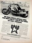 1975 Dale-Starr Z-1 Kawasaki David Aldana Daytona - Publicité Vintage
