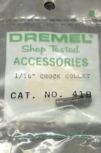 New! 418 DREMEL 1/16" Chuck Collet (BN154) - Picture 1 of 1