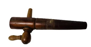 czechoslovakia Stamped Wooden Barrel Spigot - Picture 1 of 8