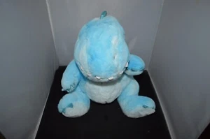 12" Glow Brights Blue Dinosaur Plush Lights Sound FAO Schwarz Tested Box P7 - Picture 1 of 4
