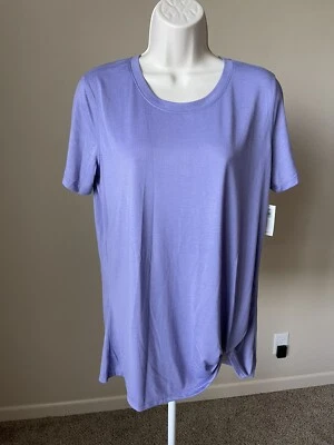 Old Navy Active Women’s Purple Round Neck Short Sleeve Go Dry T-Shirt s MT - Image 1 of 4