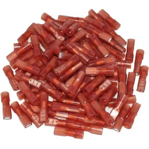 Install Bay RNFD110F Red Nylon Female 22-18 Gauge .110 Quick Disconnect (100/pk) - Picture 1 of 3