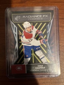 2021-22 Upper Deck SPx Hockey Radiance FX Rookies Gold Cole Caufield RC 24/50