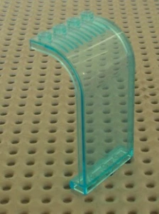 LEGO TrLtBlue Panel 3x4x6 Curved Top ref 2571 / set 7894 8154 6547 41106 7627... - Picture 1 of 1