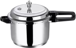 Vinod V5L Stainless Steel Sandwich Bottom Pressure Cooker, 5-Liter,Silver,Medium - Picture 1 of 7