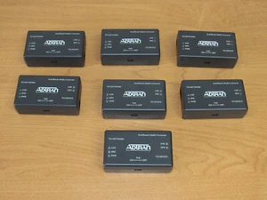 Lot de 7 convertisseurs de médias Adtran ActivReach 1702595G12 IPMWG00BRA - NON TESTÉS - Photo 1/11