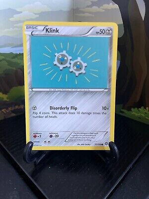 Klink 71/114 - Steam Siege - Common - Pokemon Card - LP/MP