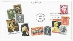 FDC George Washington Mystic Stamp Co Cachet Scott #3140 - Picture 1 of 1