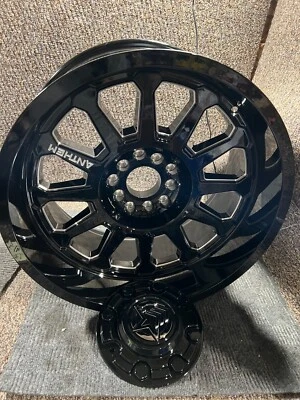 (CANTIDAD 1) Llanta Anthem Off-Road Intimidator negra 20x10 5x127/139,7 -24 mm Foto 1 de 4