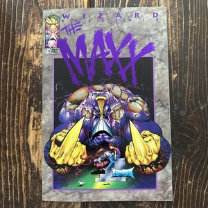 Wizard THE MAXX 1/2 (w/COA!) Sam Keith PURPLE FOIL Limited Edition Image Comics - Picture 1 of 9