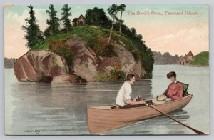 The Devil's Oven Thousand Islands New York NY Postcard c1908 - Picture 1 of 2