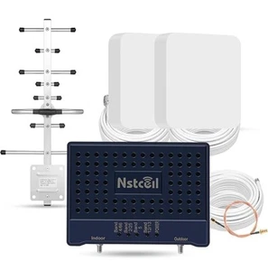 Cell Phone Booster for Home & Muti-Room, Up to 7000Sq. Ft - Photo 1 sur 6