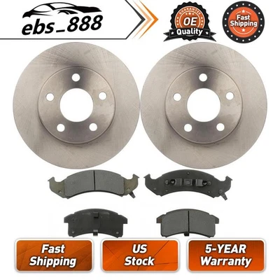 Front Brake Rotors Pads Brake Kit fits Oldsmobile Silhouette 3.8L 1994 1995 - Image 1 of 4