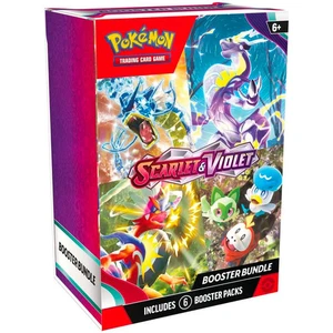 Scarlet & Violet Base Booster Bundle POKÉMON TCG - 6 Booster Packs - Picture 1 of 1