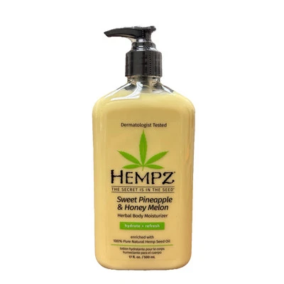Hempz Sweet Pineapple and Honey Melon Herbal Body Moisturizer - 17oz - Image 1 of 2