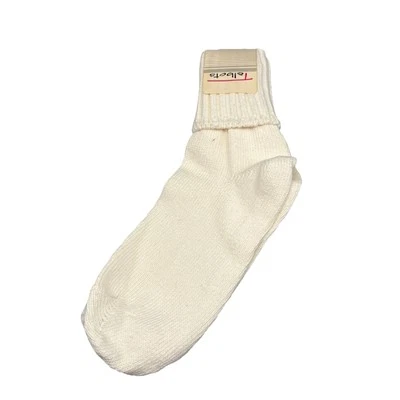Calcetines holgados vintage Talbots años 80 acanalados fruncidos o puños estilo tobillo algodón Foto 1 de 4