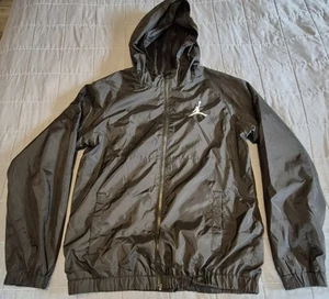 Jordan Jacket Youth Large Hooded Windbreaker Boys 12-13 Basketball Nike - Picture 1 of 16